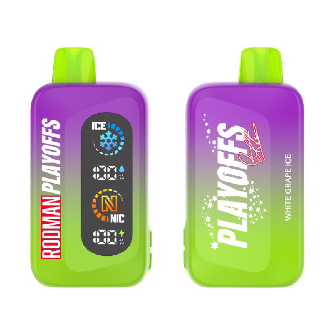 Rodman Playoffs Disposable | 50000 Puffs | 20mL | 50mg | White Grape Ice