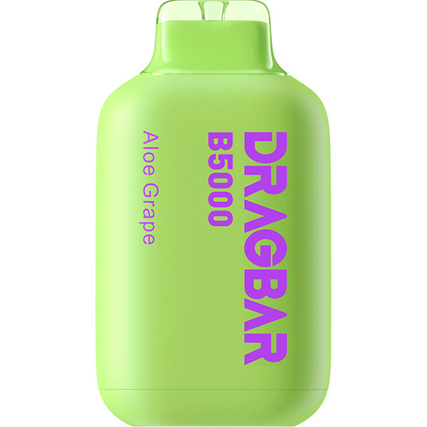 DRAGBAR B5000 Disposable | 5000 Puffs | 13mL | 50mg | Aloe Grape