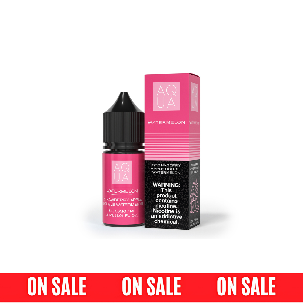 Aqua SALTS E-Liquid - Pure Watermelon, 30mL
