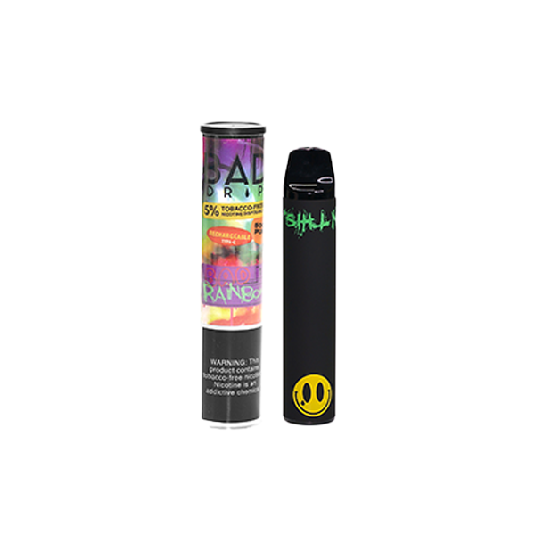 Bad Drip TF-Nic Disposable 5000 Puffs 10mL Bad Rainbow with Packaging