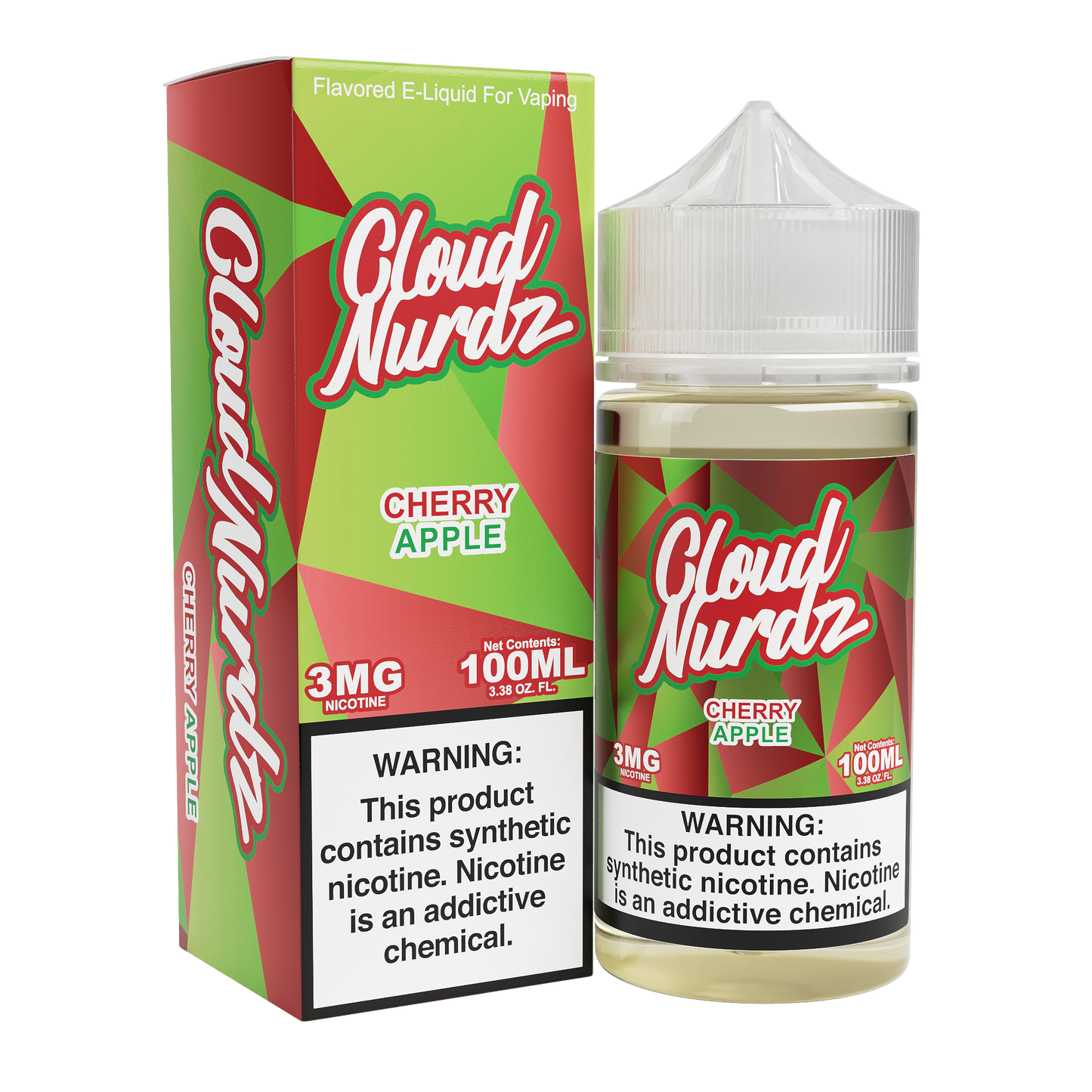 Cherry Apple by Cloud Nurdz TFN 100mL with packaging