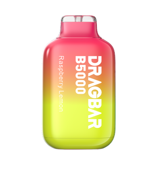 DRAGBAR B5000 Disposable | 5000 Puffs | 13mL | 50mg | Raspberry Lemon 2