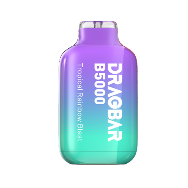 DRAGBAR B5000 Disposable | 5000 Puffs | 13mL | 50mg | Tropical Rainbow Blast