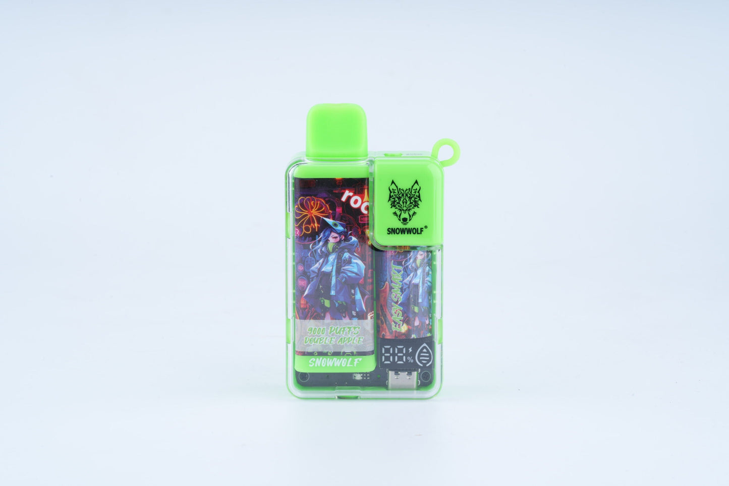 Snowwolf Easy Smart Disposable | 9000 Puffs | 18mL | 50mg | Double Apple