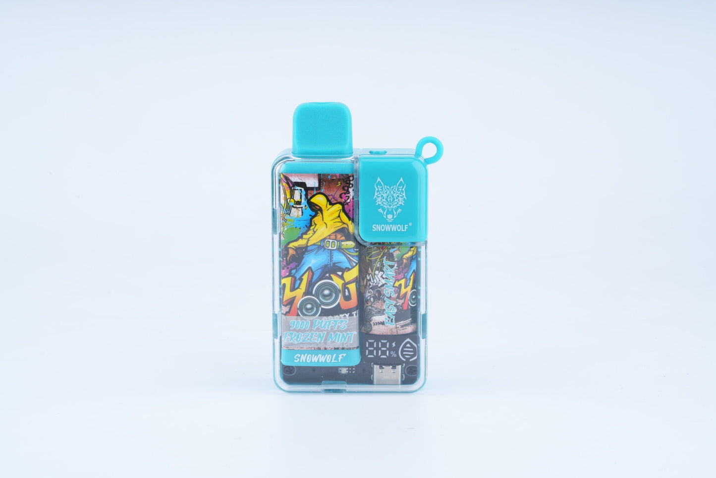 Snowwolf Easy Smart Disposable | 9000 Puffs | 18mL | 50mg | Frozen Mint