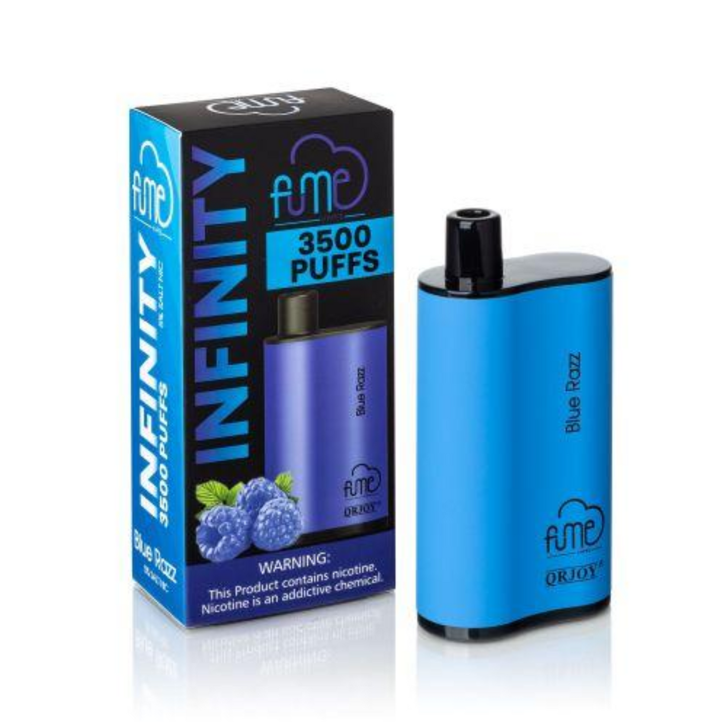 Fume Infinity Disposable 3500 Puffs | 12mL Blue Razz with Packaging