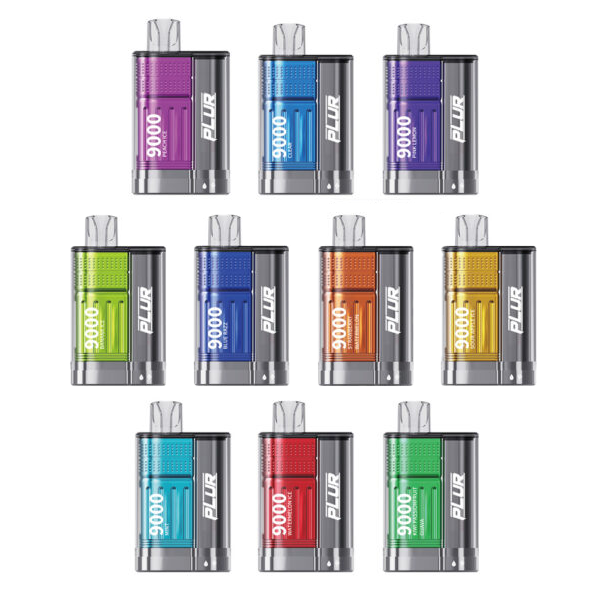 Plur Disposable | 9000 Puffs | 18mL | Group Photo