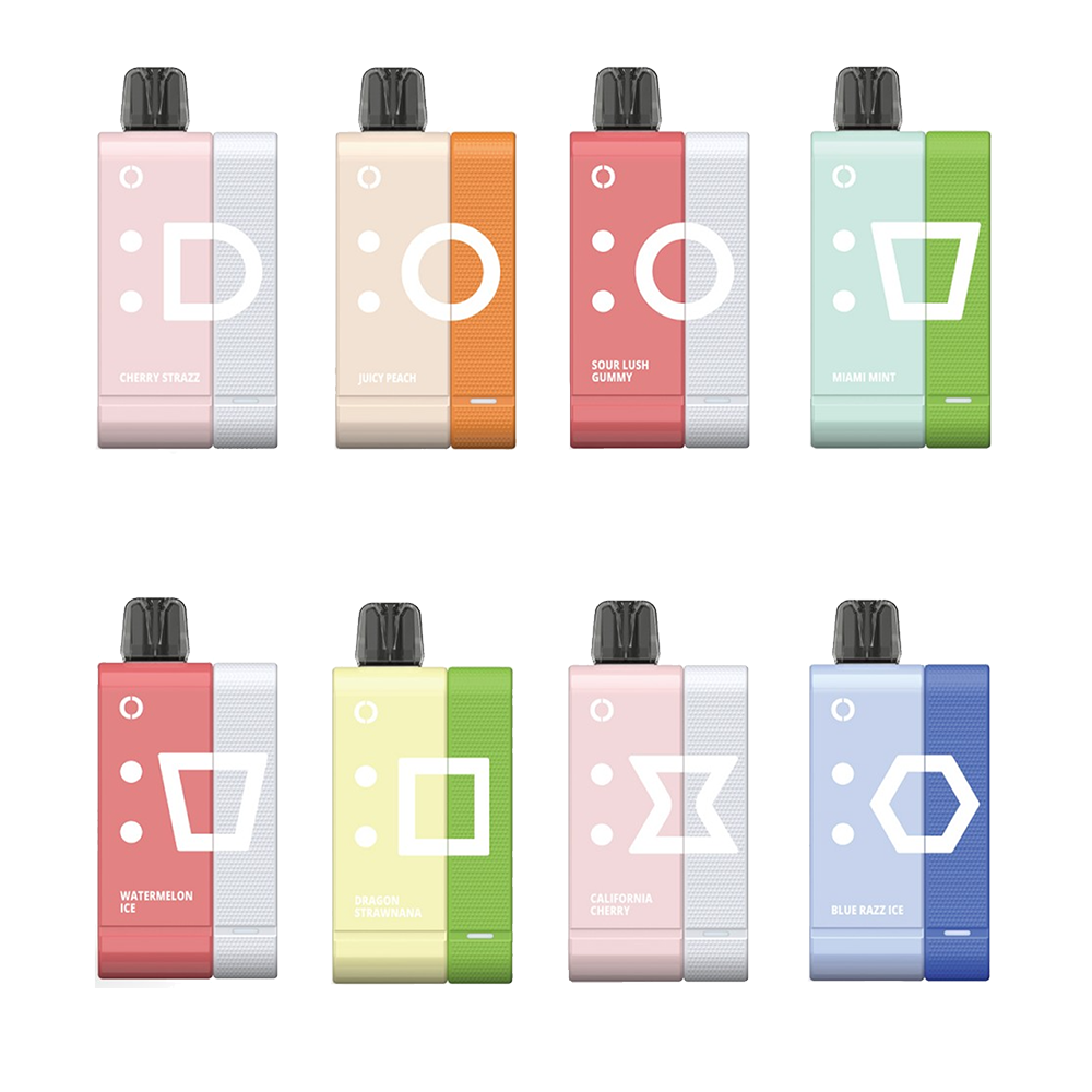 Off Stamp Disposable Kit | 9000 Puffs | 13mL | 50mg | (Disposable + Power Dock) | Group Photo