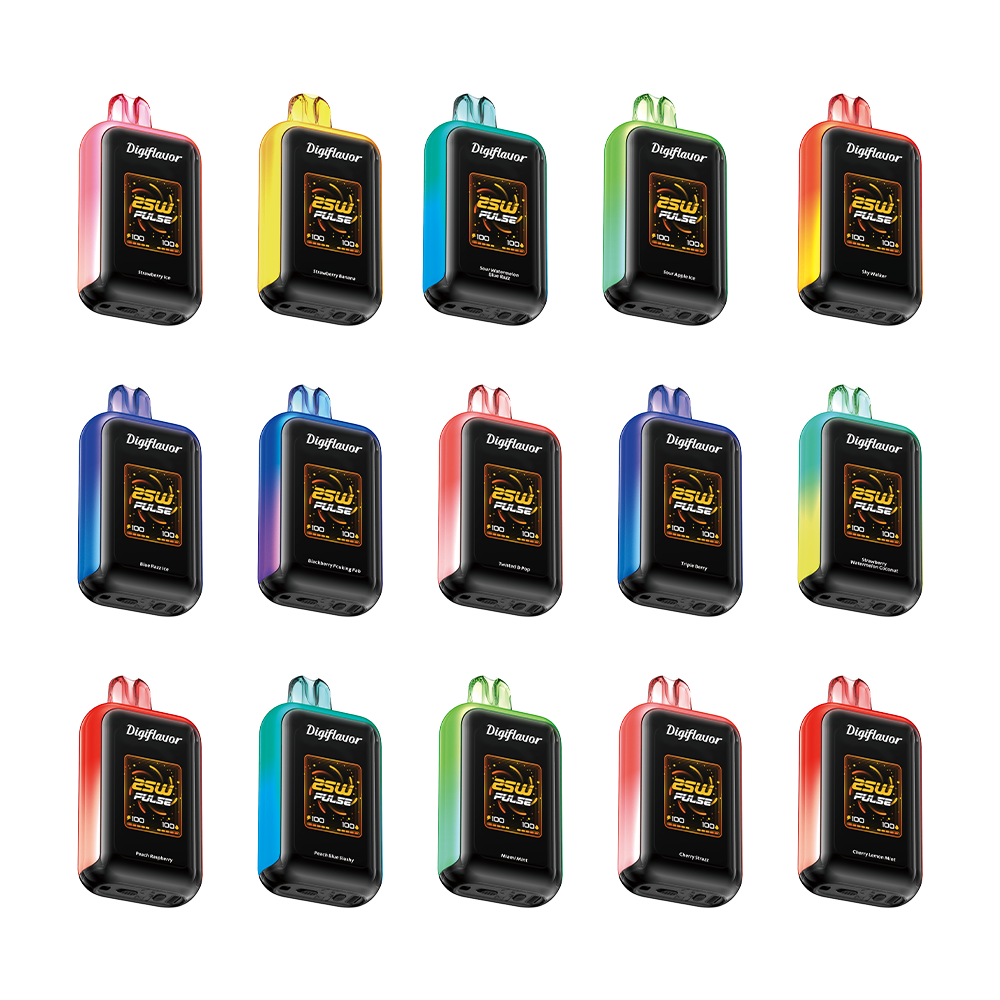 Geek Bar Digi Flavor Sky - 25000 Puffs Disposable - 18mL 50mg - Group Photo
