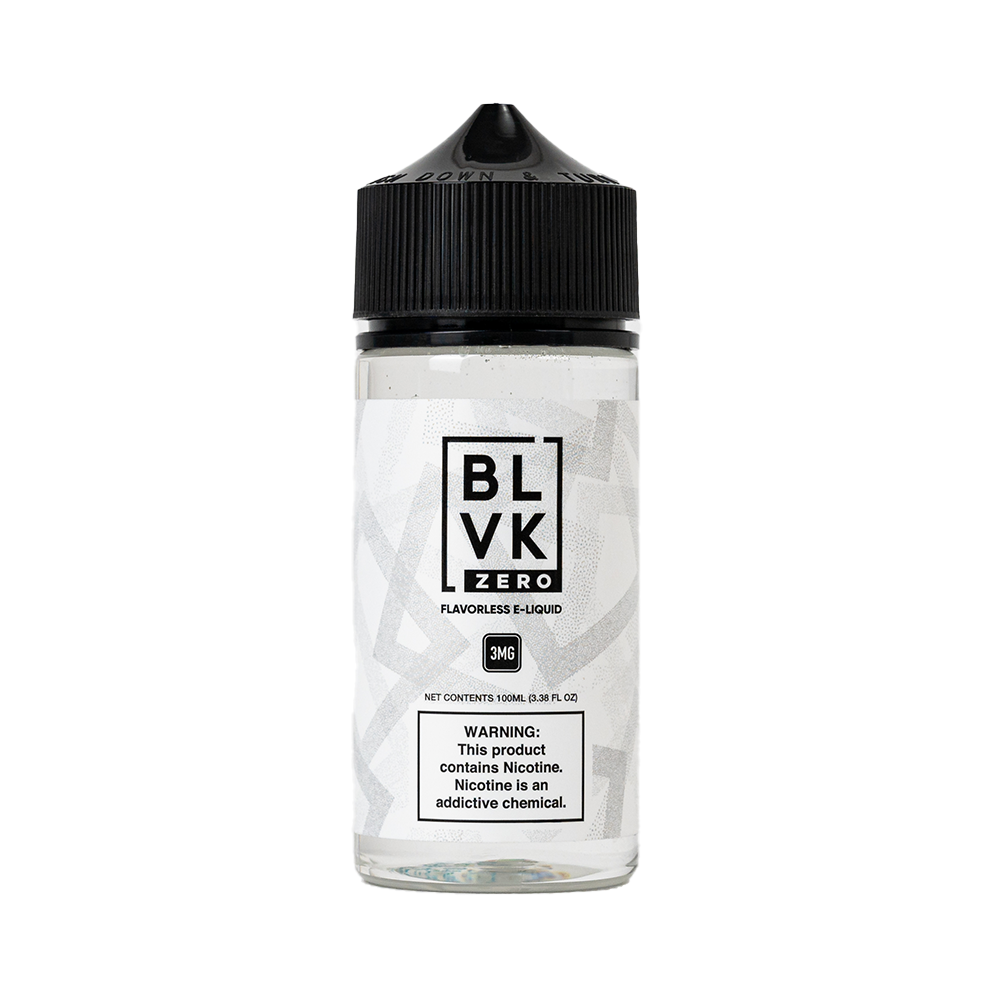 BLVK ZERO - Flavorless E-Juice, 100mL