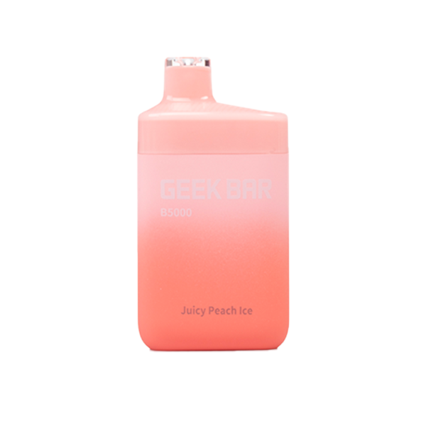 Geek Bar B5000 Disposable | 5000 Puffs | 14mL | 5% | Juicy Peach Ice