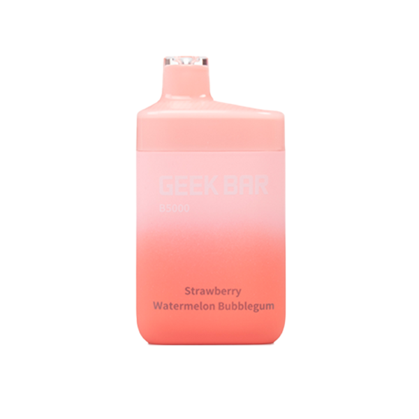 Geek Bar B5000 Disposable | 5000 Puffs | 14mL | 5% | Strawberry Watermelon Bubblegum