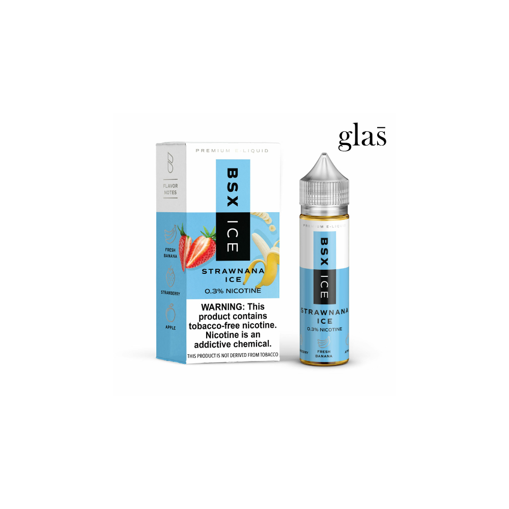 Glas BSX TFN-Strawnana Ice, 60mL