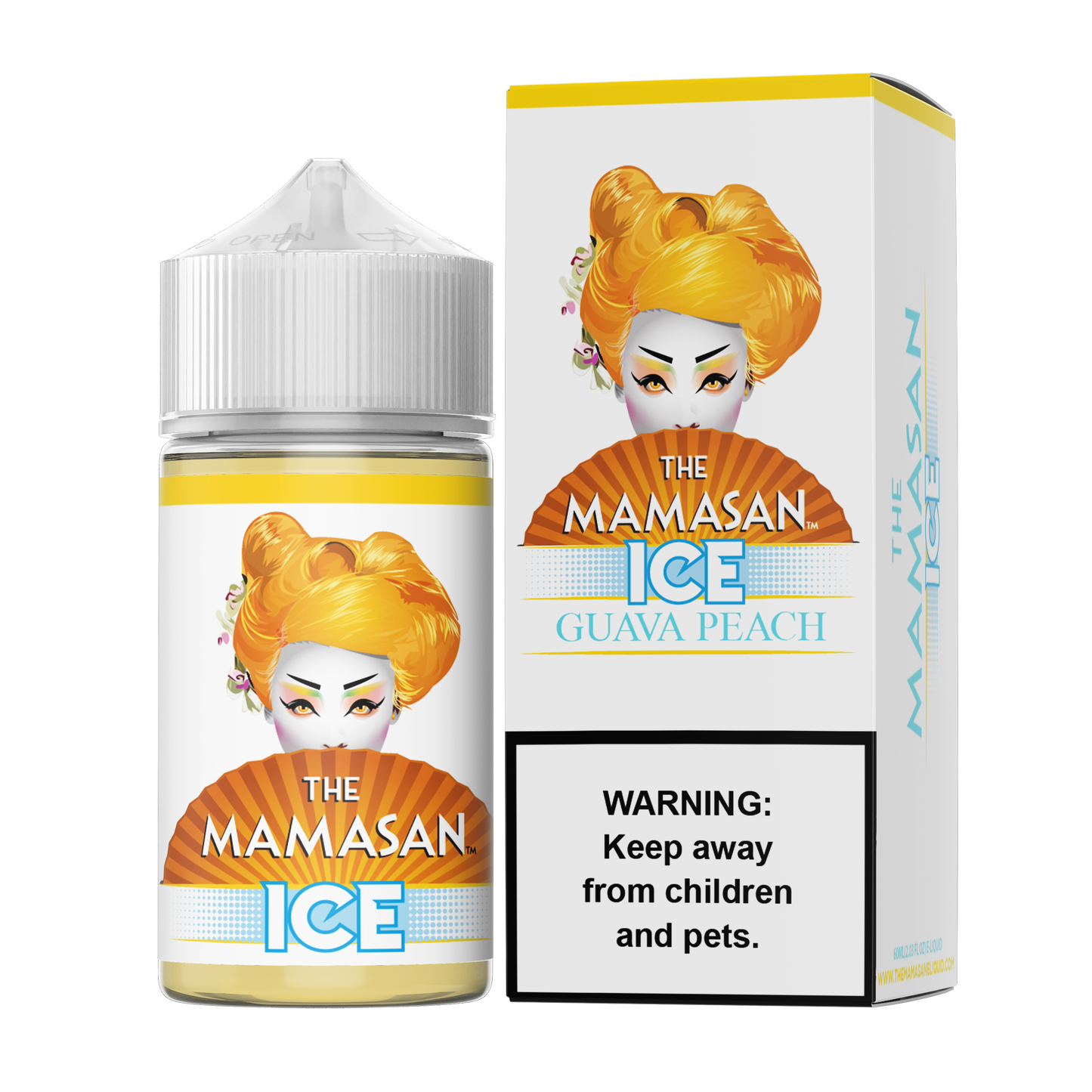 Guava Peach ICE (Guava Pop Ice) by The Mamasan Series | 60mL with Packaging