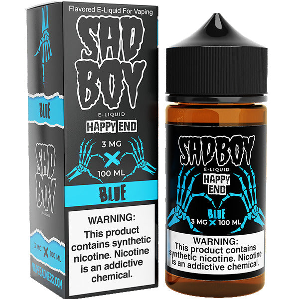Happy End Blue Cotton Candy by Sadboy 100ml with Packaging