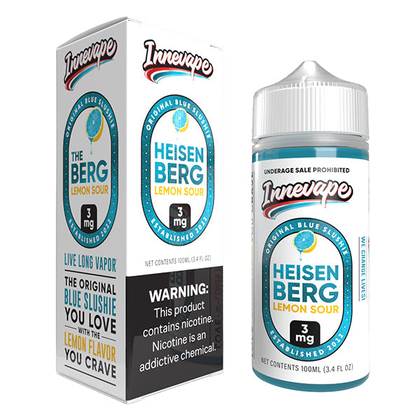 Innevape Series E-Liquid 100mL (Freebase) | Heisenberg Lemon Sour with packaging