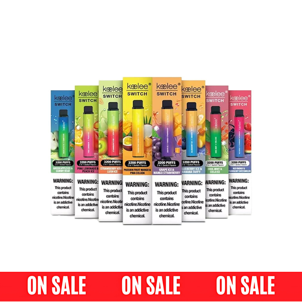 Keelee Switch - 3200 Puffs Disposable - 10mL 50mg