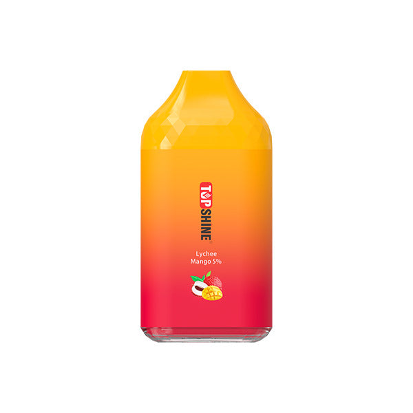 Topshine Seraph Ultra Disposable | 6500 Puffs | 14mL | 50mg | Lychee Mango