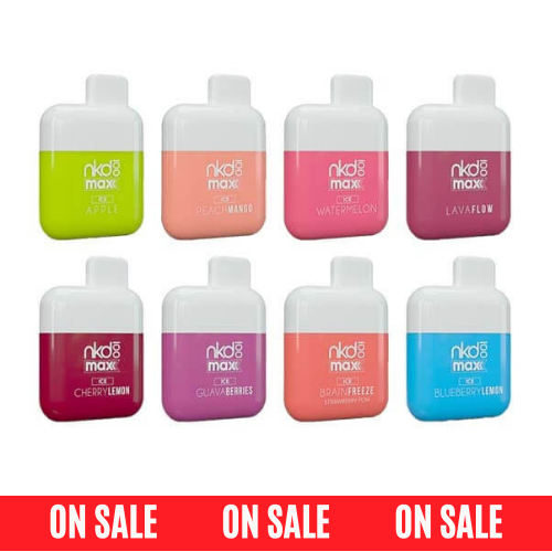 Naked100 Max - 4500 Puffs Disposable - 10mL 50mg