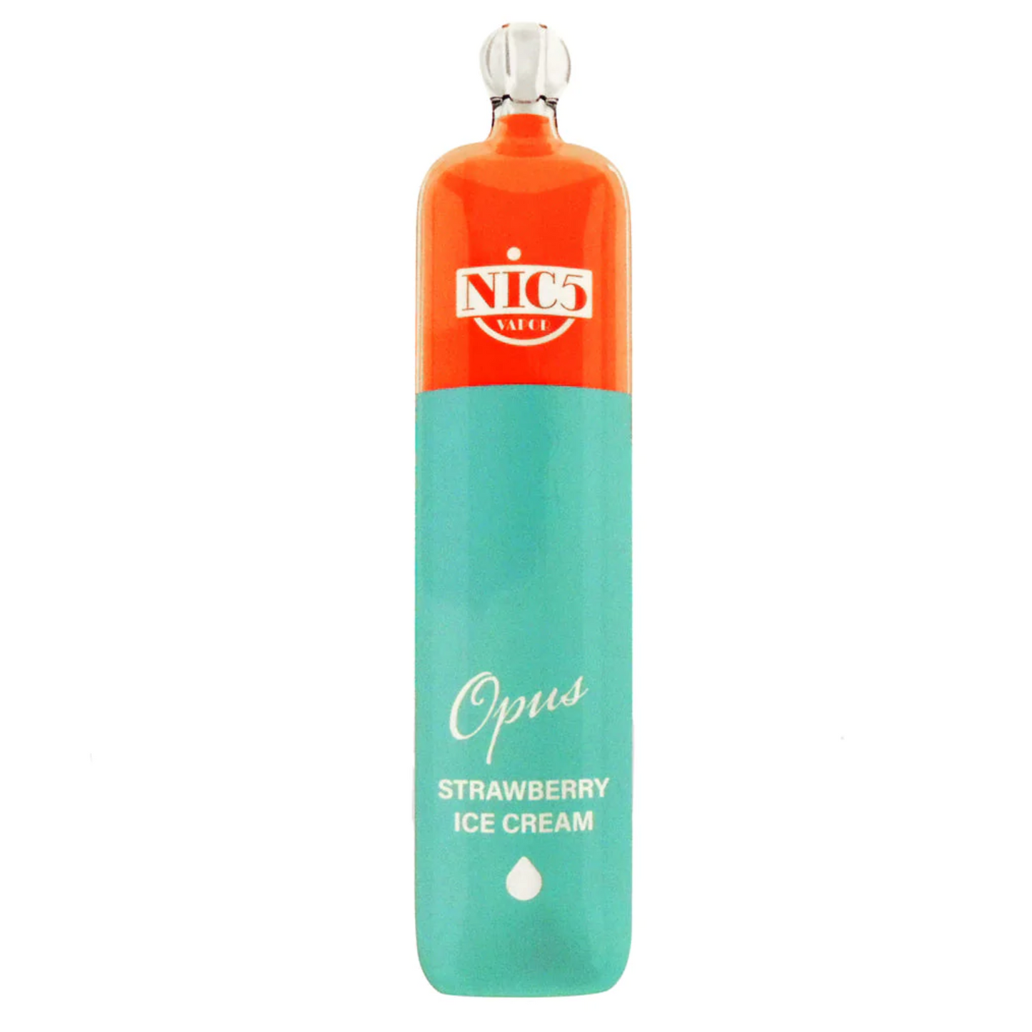 Nic5 Disposable | 2500 Puffs | 6.5mL Strawberry Ice Cream