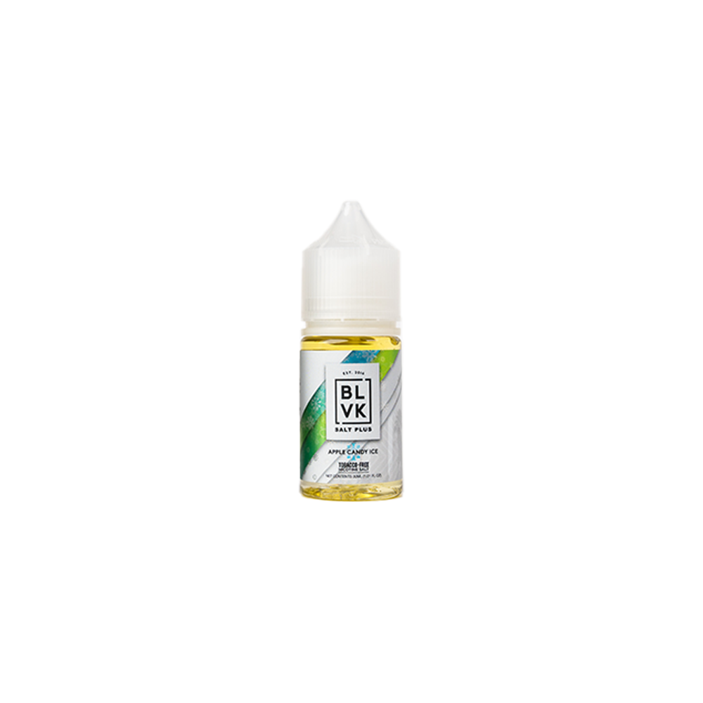Apple Candy Ice (Sour Apple Ice) Salt Plus by BLVK TFN Salt Plus 30mL (Salt Nic) Bottle