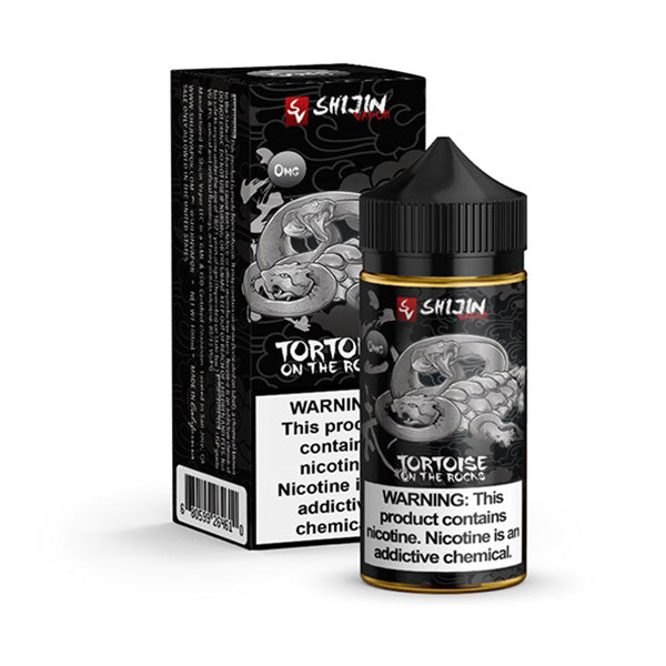 Shijin Vapor - Tortoise On The Rocks E- Juice, 100mL with Packaging