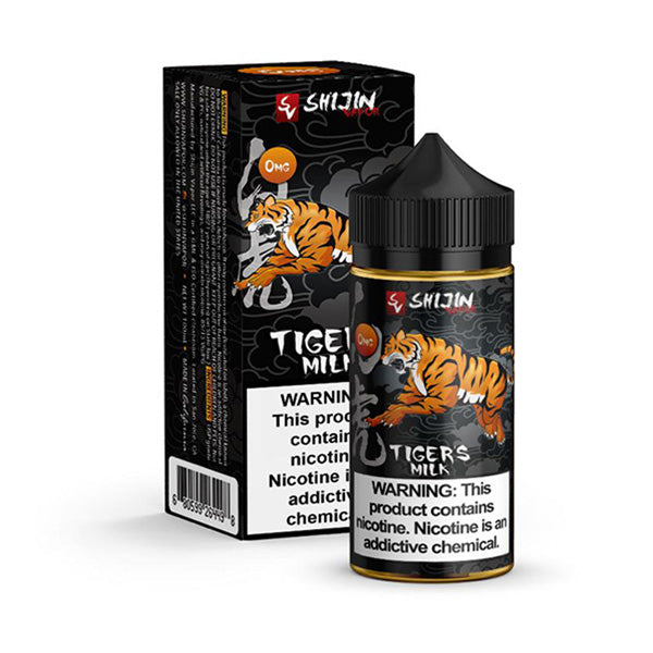 Shijin Vapor - Tigers Milk E-Juice, 100mL with Packaging