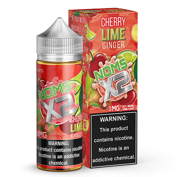 Cherry Lime Ginger by NOMS X2 120mL (Freebase) with Packaging