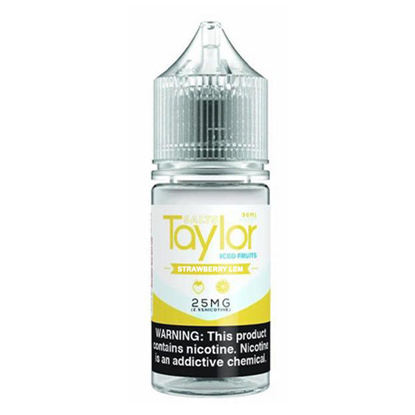 Strawberry Lem Iced by Taylor Salts Strawberry Lemon Iced by Taylor Salts 30mL (Salt Nic) Bottle