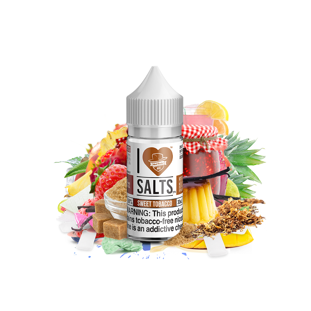 Sweet Tobacco Salt by Mad Hatter EJuice 30mL Bottle