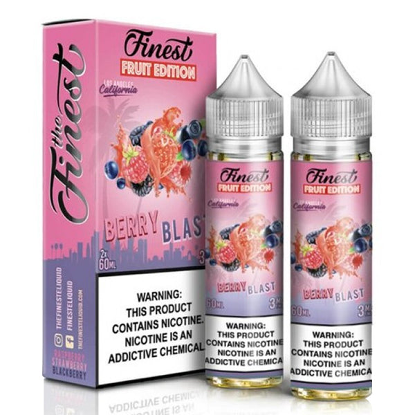 The Finest - Berry Blast E-Juice - 120ML (60mL 2-Pack) with Packaging