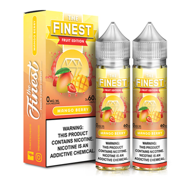 The Finest - Mango Berry E-Juice, 120ML (60mL 2-Pack) with Packaging
