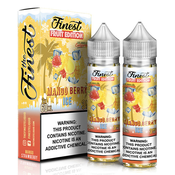 The Finest - Mango Berry on ICE E-Juice - 120ML (60mL 2-Pack) with Packaging