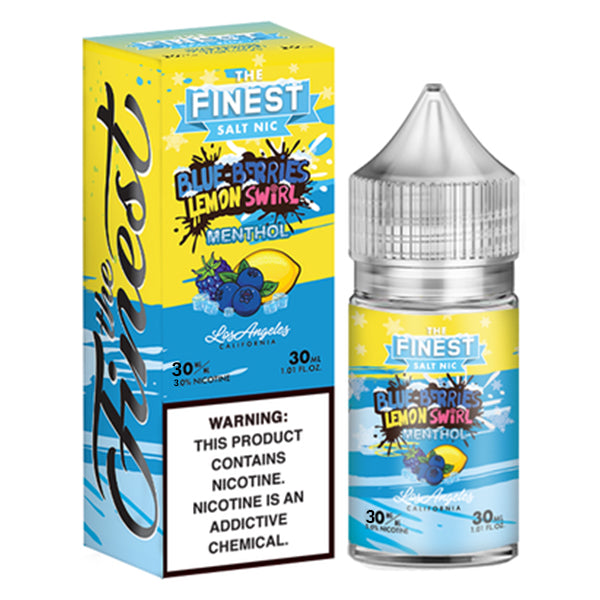 Blue Berries Lemon Swirl by Finest Salt Series 30mL (Salt Nic) with Packaging