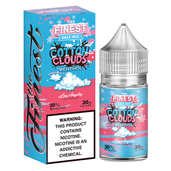 Cotton Clouds by Finest Salt Series 30mL (Salt Nic) with Packaging
