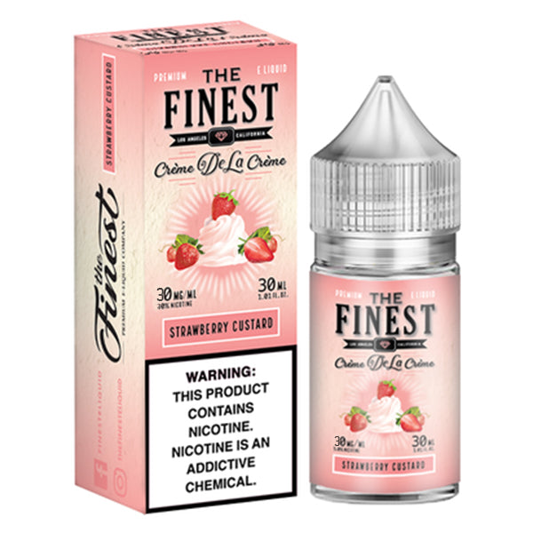 Strawberry Custard by Finest SaltNic Series 30mL (Salt Nic) with Packaging