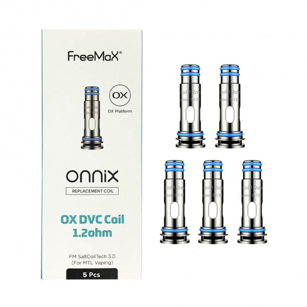 Freemax OX Coil | 5-Pack Dvc 1.2ohm 5 Pack with Packaging