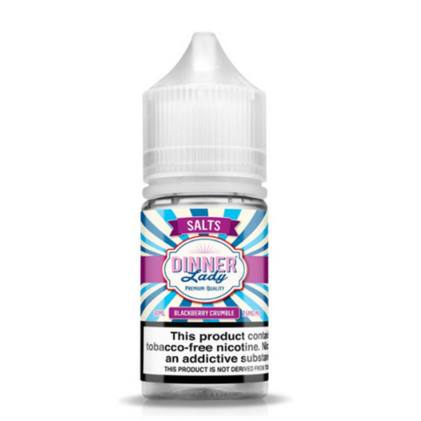 Dinner Lady SALTS E-Liquid - Blackberry Crumble, 30mL