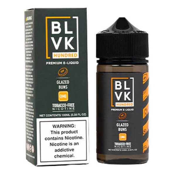 Glazed Buns BLVK TFN 100mL 0mg bottle with packaging