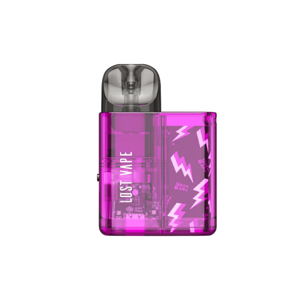 Lost Vape Ursa Baby Pod System Purple Clear
