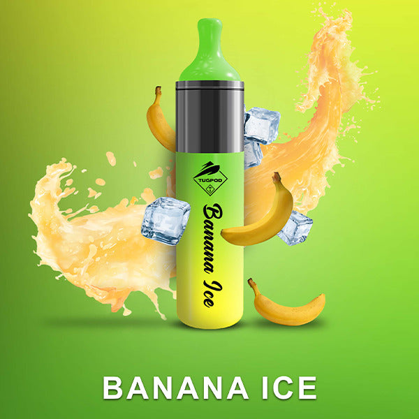 Tugpod EVO Disposable | 4500 Puffs | 10mL | Banana Ice