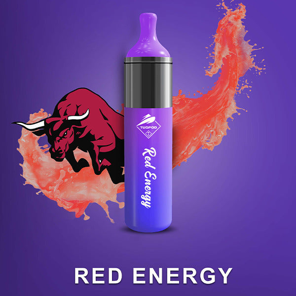 Tugpod EVO Disposable | 4500 Puffs | 10mL | Red Energy