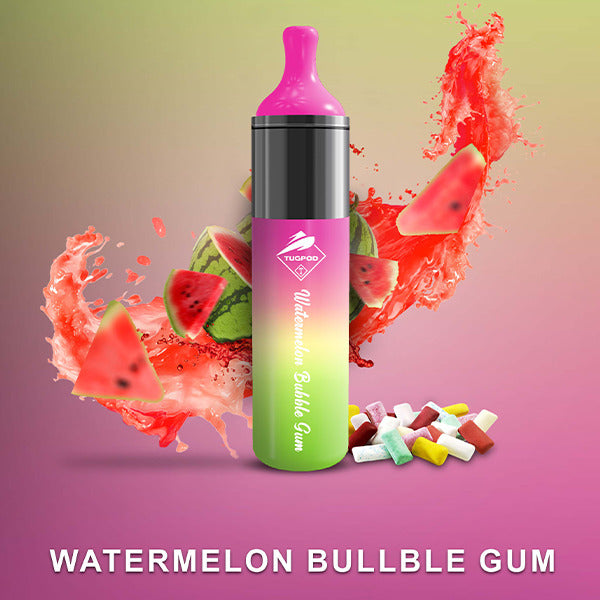 Tugpod EVO Disposable | 4500 Puffs | 10mL | Watermelon Bubble Gum