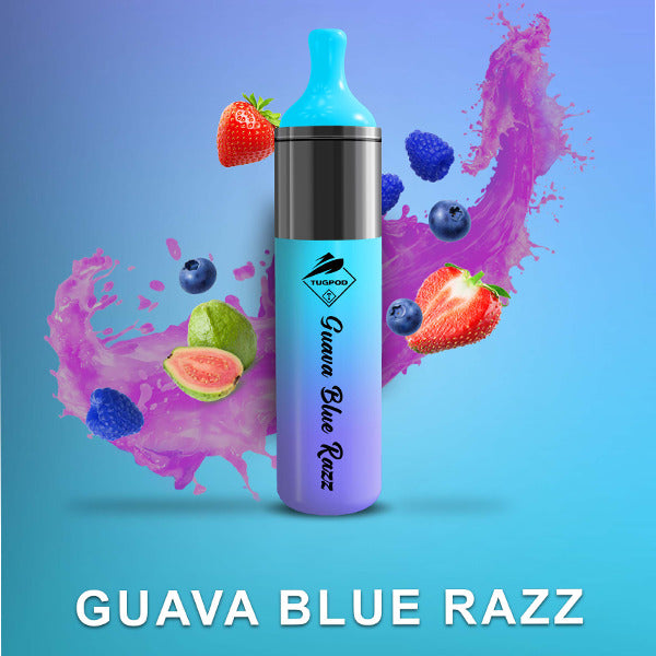 Tugpod EVO Disposable | 4500 Puffs | 10mL | Guava Blue Razz