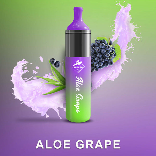 Tugpod EVO Disposable | 4500 Puffs | 10mL | Aloe Grape