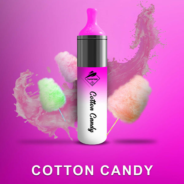 Tugpod EVO Disposable | 4500 Puffs | 10mL | Cotton Candy