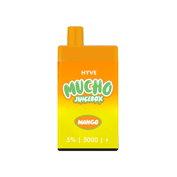 Mucho x Hyve Disposable | 5000 Puffs | 12mL | 50mg | Mango
