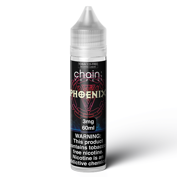 Chain Vapez Series E-Liquid | x2-60mL (120mL) | 3mg | Phoenix Bottle