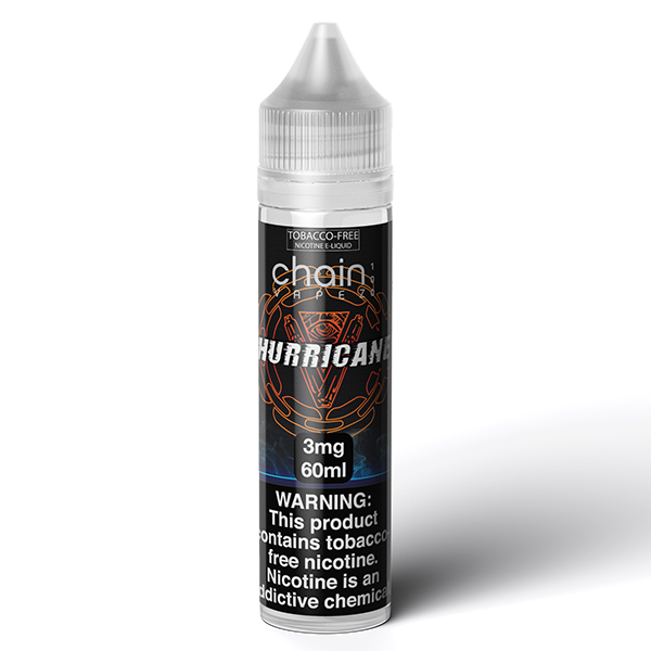 Chain Vapez Series E-Liquid | x2-60mL (120mL) | 3mg | Hurricane bottle