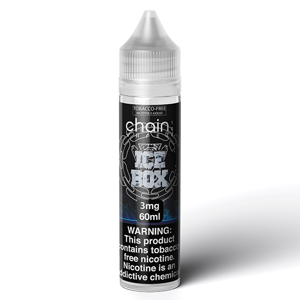 Chain Vapez Series E-Liquid | x2-60mL (120mL) | 3mg | Ice Box Bottle